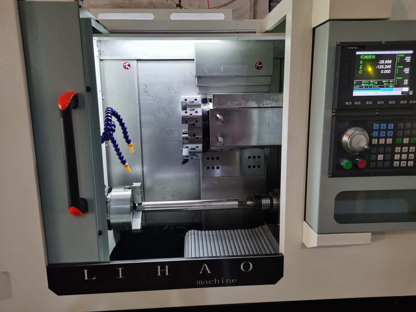 整体立式刀塔数控车床